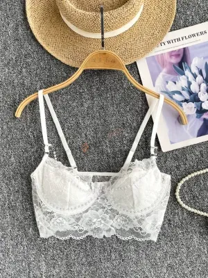 Pure sexy hot girl suspender vest women tassel lace versatile slim fit top