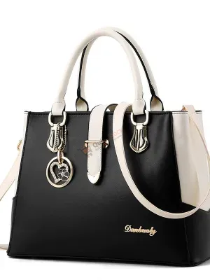 Crossbody bag large capacity bag for women new fashion contrasting handbag European and American casual single shoulder